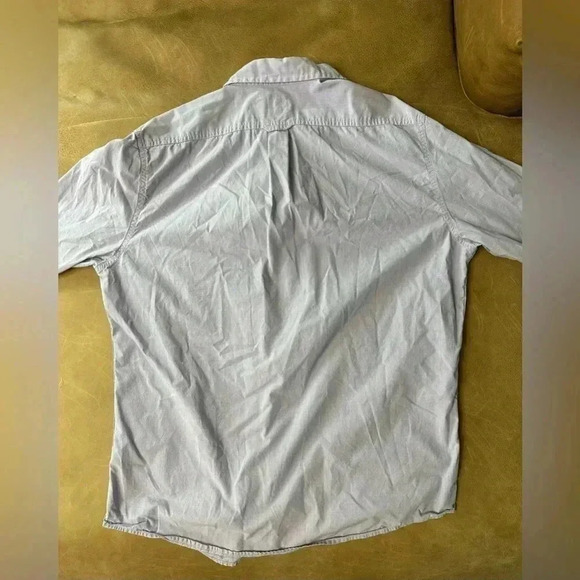 GAP Light Purple Button Down Long Sleeve Shirt 100% Cotton Size Medium - Picture 8 of 9